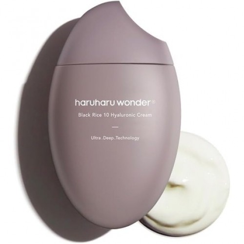 HARUHARU Wonder Black Rice 10 Hyaluronic Cream 1.6 fl. oz 50ml