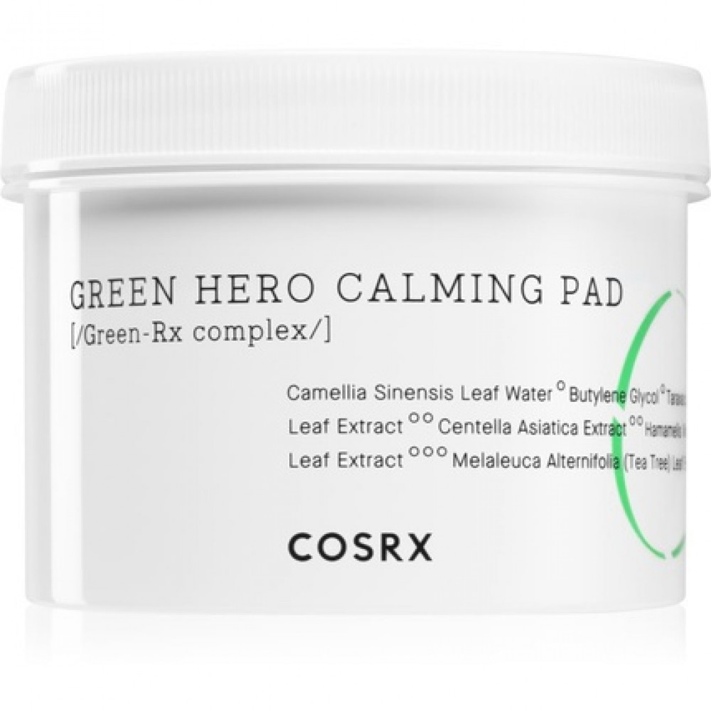 COSRX Green Calming Pad Łagodzące Płatki do Twarzy 70 Sztuk