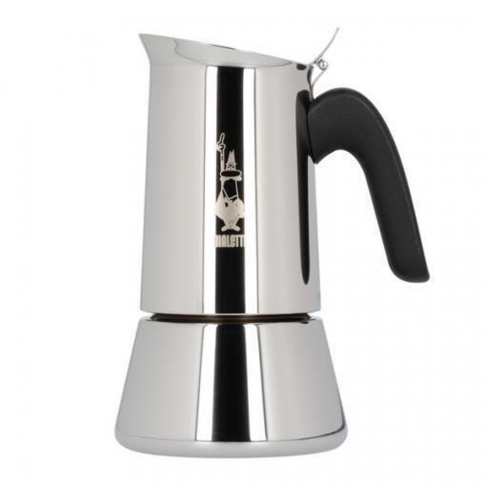 Bialetti Venus Μπρίκι Espresso 6cups Inox Ασημί