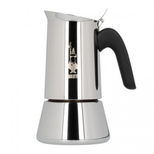 Bialetti Venus Μπρίκι Espresso 6cups Inox Ασημί