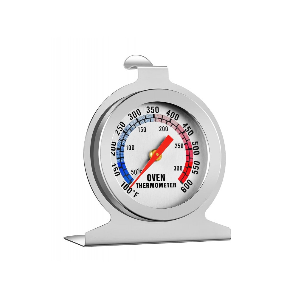 AJ Oven Thermometer, Θερμόμετρο Φούρνου / BBQ 50-300°C, Silver 