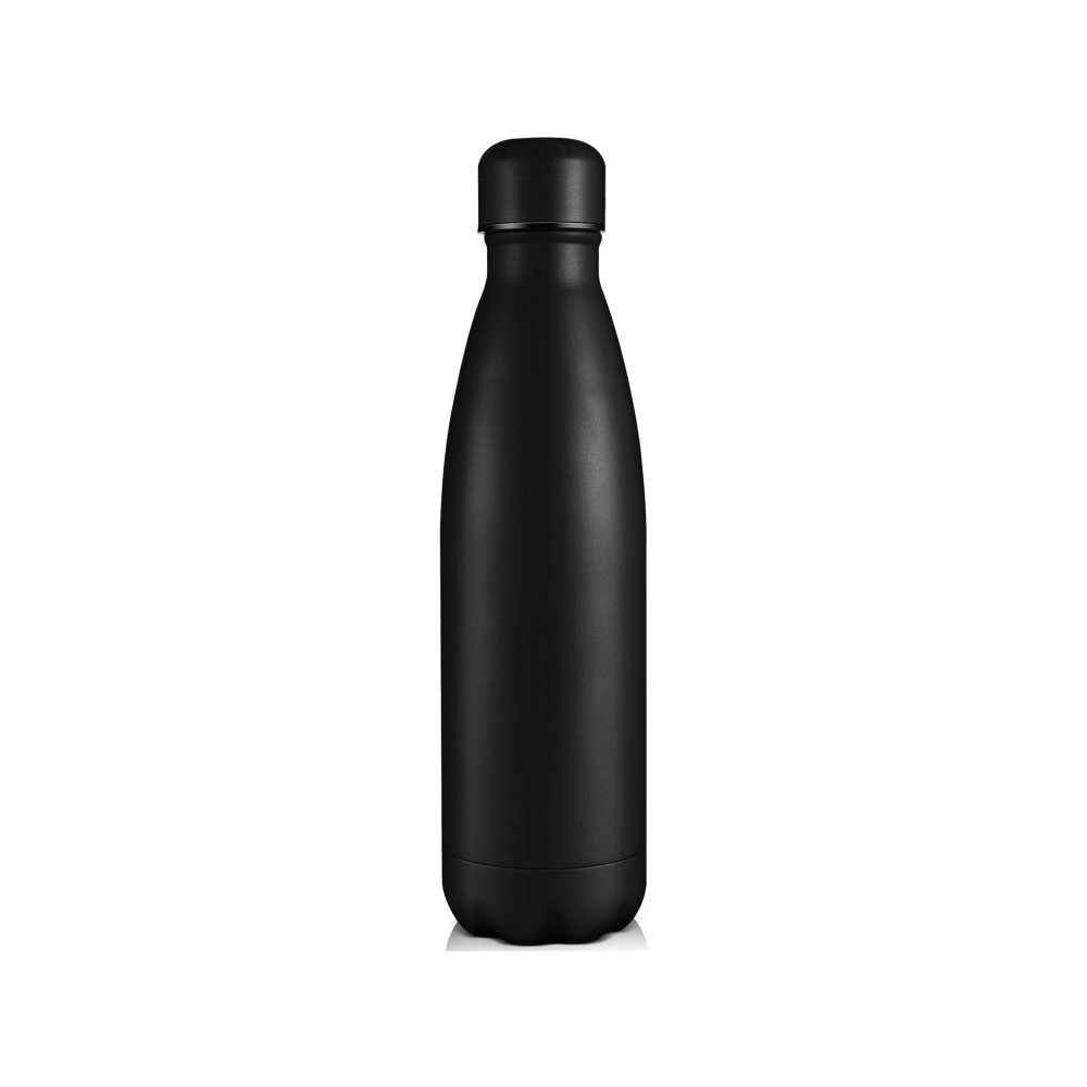AJ Stainless Steel Water Bottle Double Walled & BPA Free, Θερμός Ανοξείδωτο, 1000ml, Black 