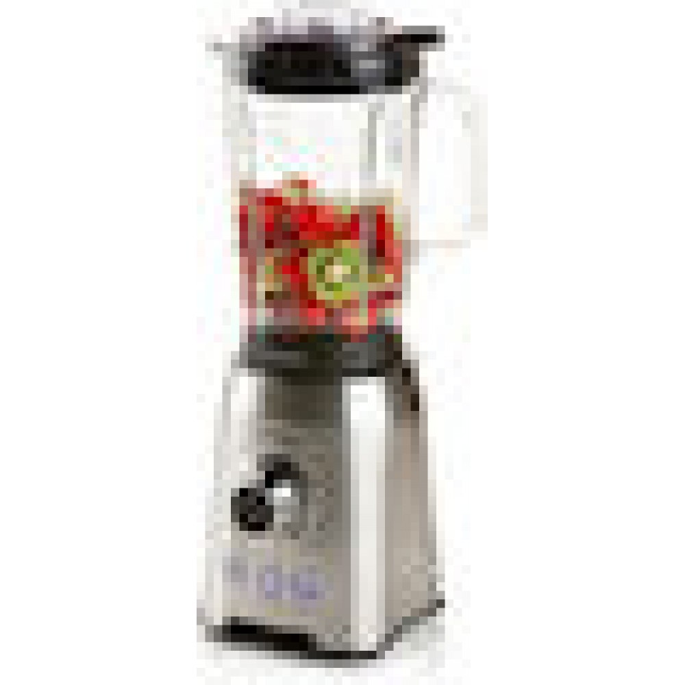 DOMO Blender με Γυάλινη Κανάτα 1.5lt, Μπλέντερ για Smoothies με Ρυθμιζόμενη Ταχύτητα & 3 Προγράμματα + Βιβλίο Συνταγών 
