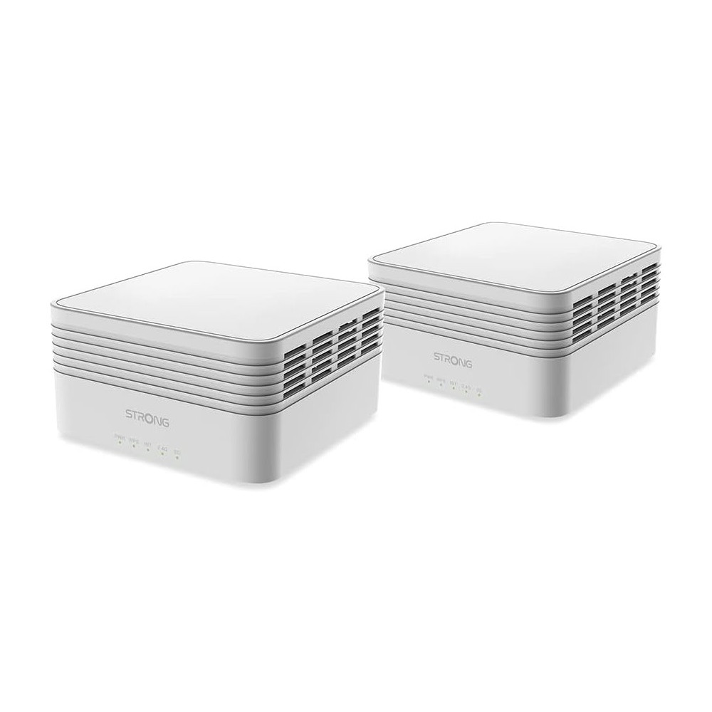 Strong ATRIA Mesh Kit AX3000, WiFi Mesh Network Access Point Wi-Fi 6 Dual Band (2.4 & 5GHz) σε Διπλό Kit 