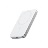 Anker MagGo MagSafe Qi2 Power Bank 10000mAh 15W Power Delivery Λευκό