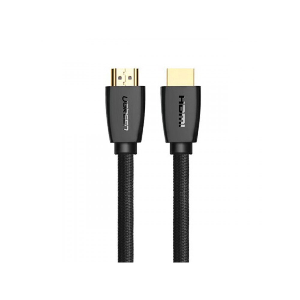 Ugreen HDMI v2.0 Καλώδιο Επιχρυσωμένο με Νάυλον Ύφανση 4Κ@60Hz, HDR, 10μ. - 40414 