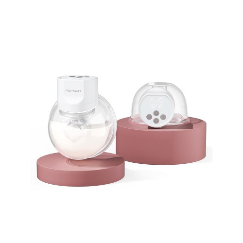 Momcozy S12 Pro Breast Pump Hands Free, Ηλεκτρικό Διπλό Θήλαστρο με 3 Λειτουργίες & 9 Επίπεδα Έντασης, Cozy White