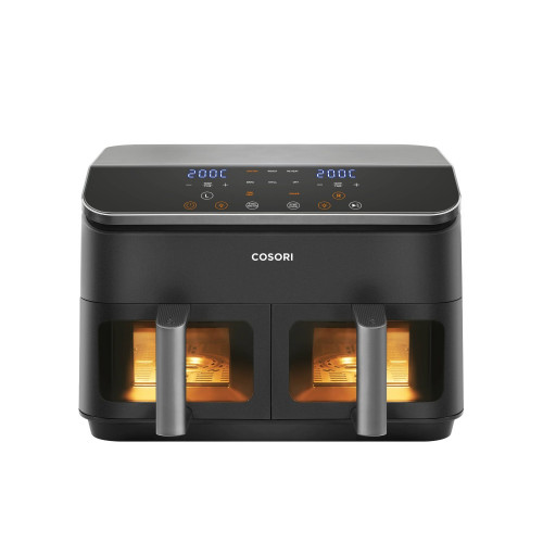 Cosori Dual Basket 8.5 Chef Edition Air Fryer με Διπλό Αποσπώμενο Κάδο 8.5lt Μαύρο