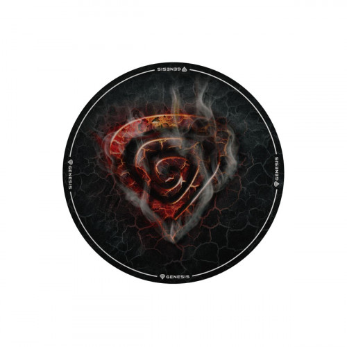 Pad για Gaming Genesis Tellur 400 - Lava Στρογγυλή Ø 100 cm