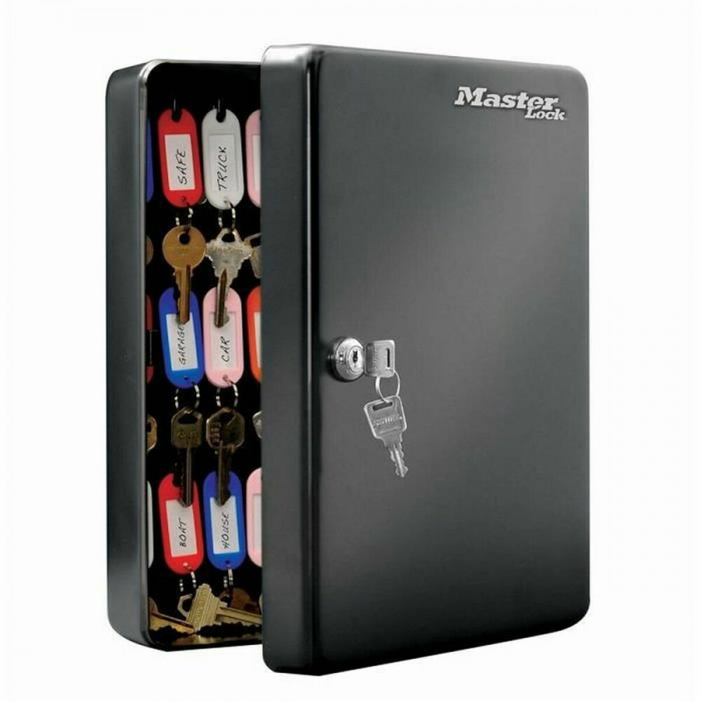 Ντουλάπα για κλειδιά Master Lock ‎9,8 x 23,9 x 30 cm 50 Κλειδιά Μαύρο Χάλυβας
