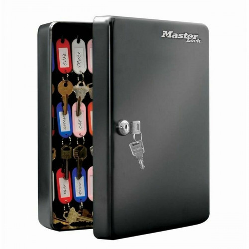 Ντουλάπα για κλειδιά Master Lock ‎9,8 x 23,9 x 30 cm 50 Κλειδιά Μαύρο Χάλυβας