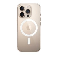 Apple Clear Case with MagSafe Back Cover Σιλικόνης Διάφανο (iPhone 16 Pro)