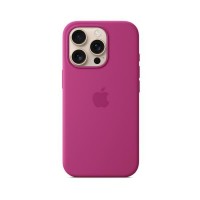 Apple Silicone Case with MagSafe Back Cover Σιλικόνης Φούξια (iPhone 16 Pro) 