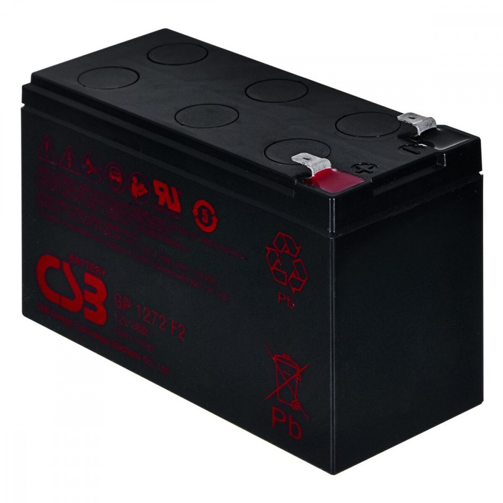 CSB GP1272 F2 Μπαταρία UPS με Χωρητικότητα 7.2Ah και Τάση 12V 1τμχ