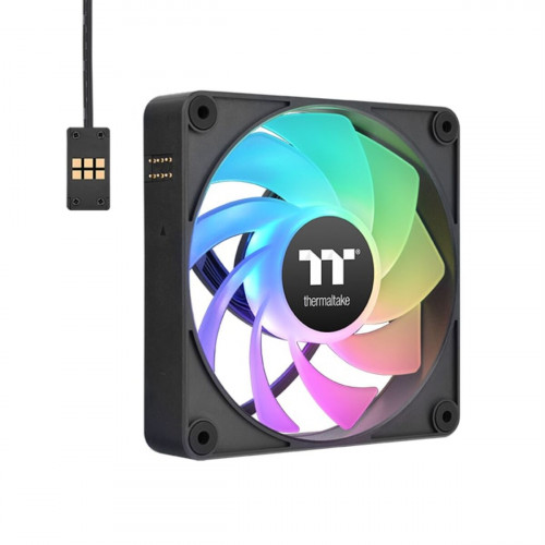 Thermaltake CT140 EX Case Fan με ARGB Φωτισμό και Σύνδεση 3-Pin / 4-Pin PWM 3τμχ