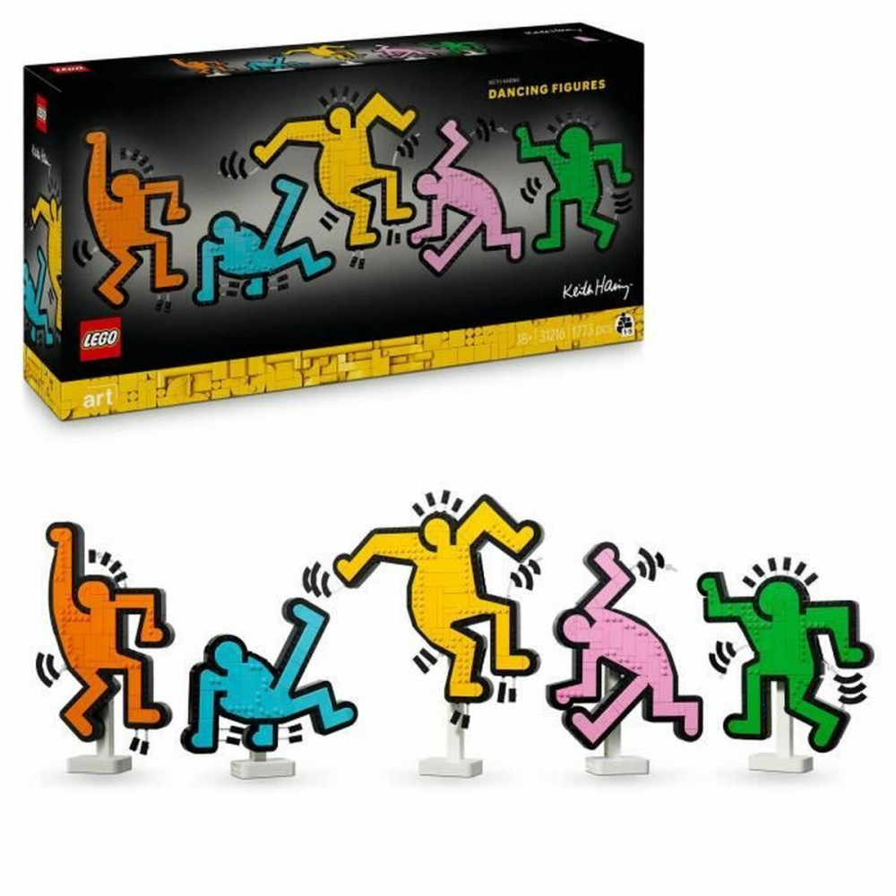 Lego Art Keith Haring Dancing Figures για 18+ Ετών 1773τμχ 31216
