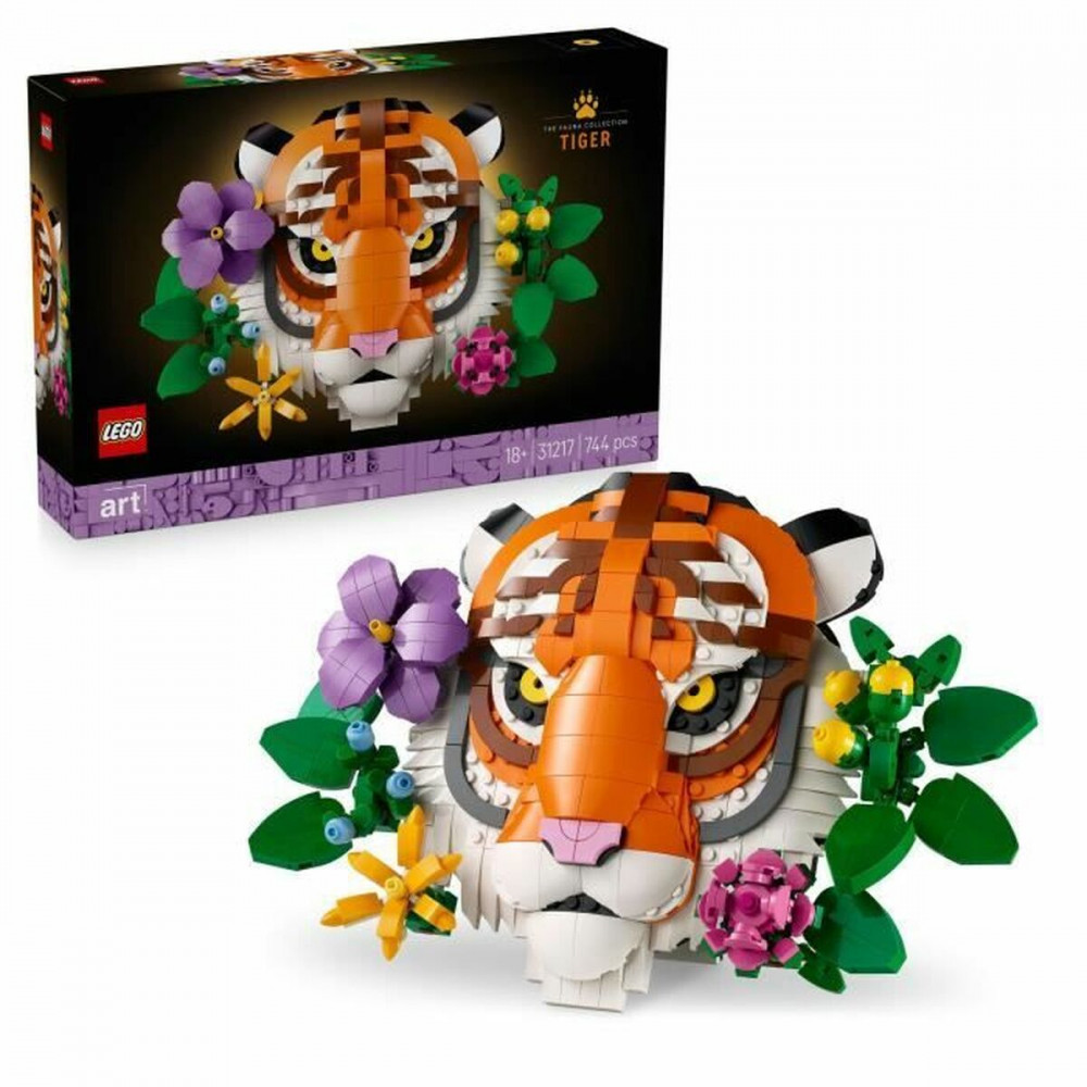 Lego Art The Fauna Collection - Tiger για 18+ Ετών 744τμχ 31217