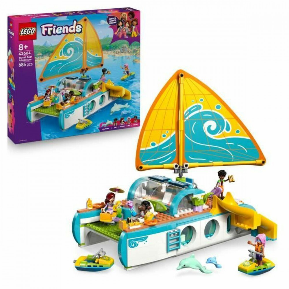 Lego Friends Travel Boat Adventure για 8+ Ετών 685τμχ 42664