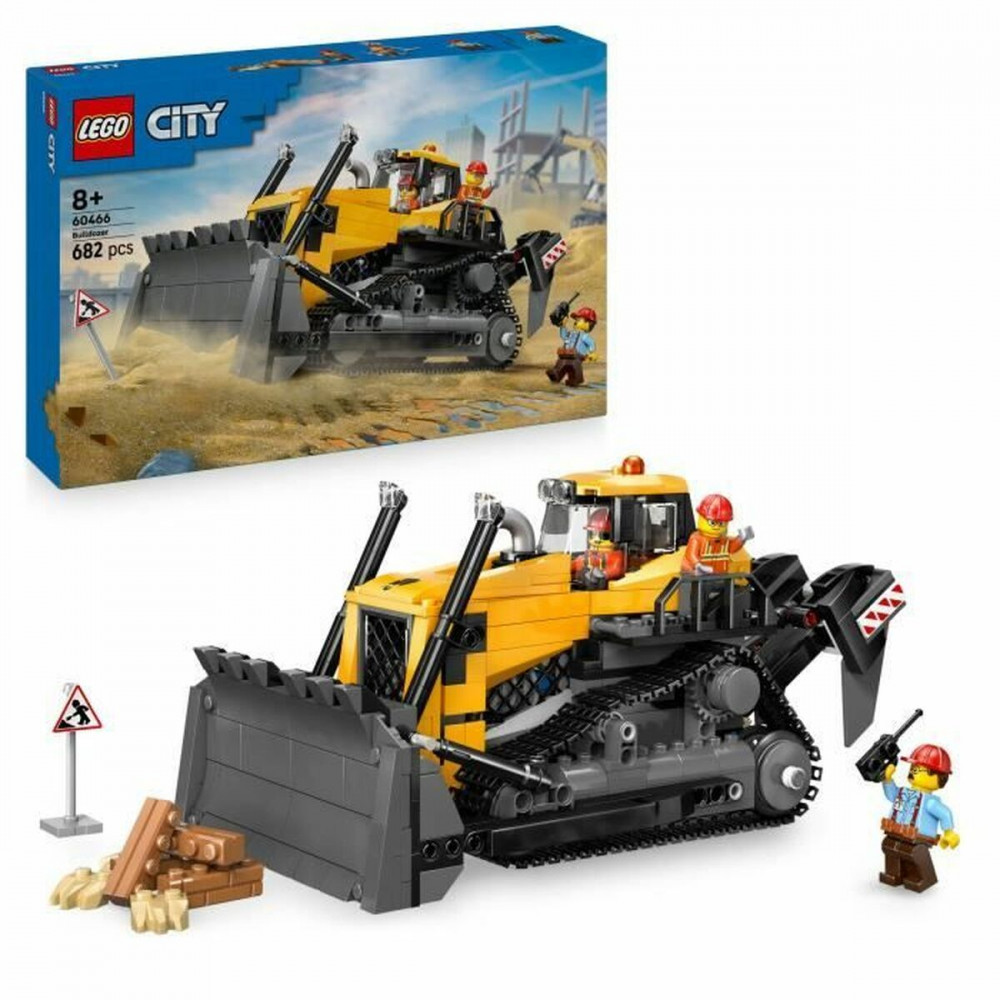 Lego City Yellow Bulldozer για 8+ Ετών 682τμχ 60466