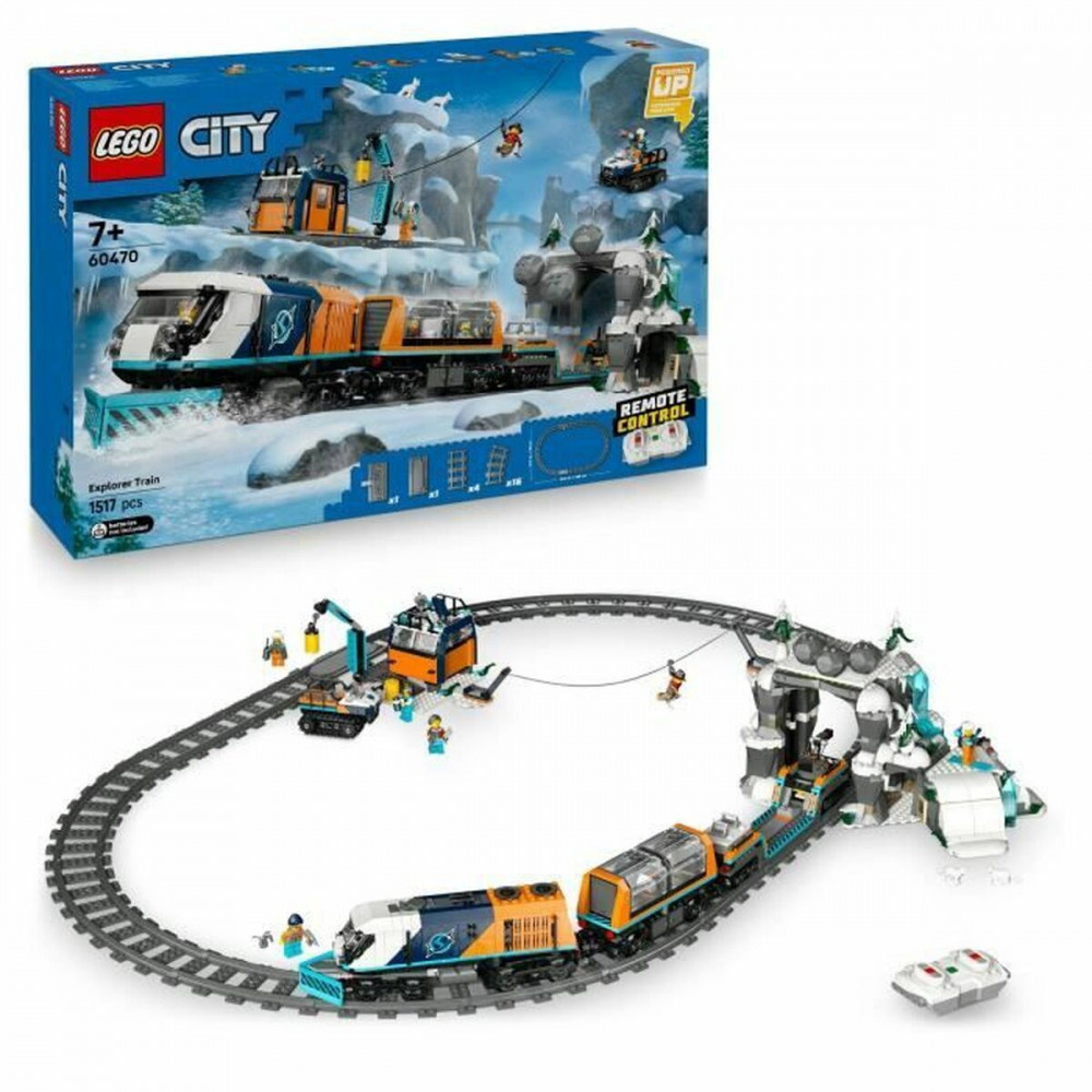 Lego City Explorers' Arctic Polar Express Train για 7+ Ετών 1.517τμχ 60470