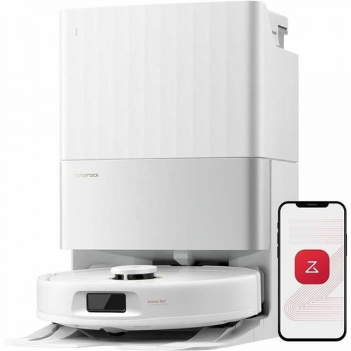 Roborock Qrevo 5ae Σκούπα Ρομπότ για Σκούπισμα & Σφουγγάρισμα με Wi-Fi Λευκή