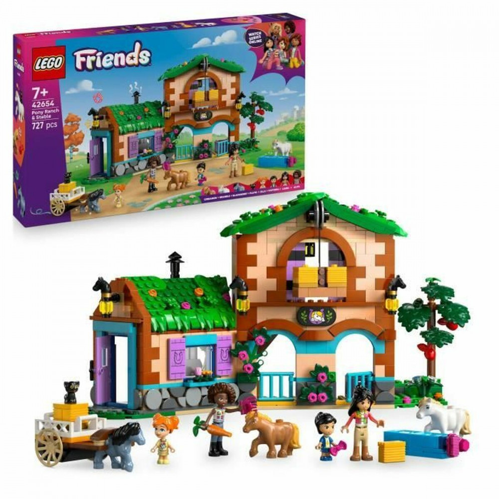 Lego Friends Pony Ranch & Stable για 7+ Ετών 727τμχ 42654