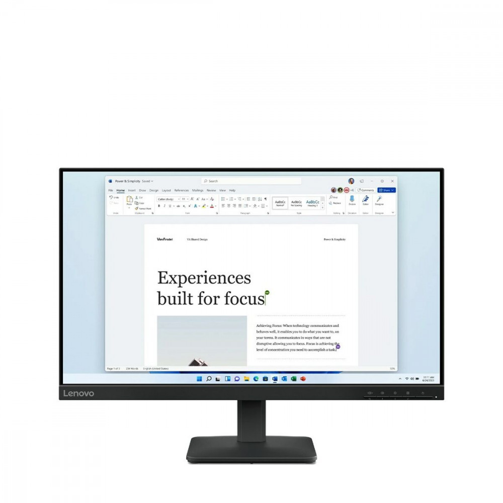 Οθόνη Lenovo 68C2KAC1EU Full HD 23,8 