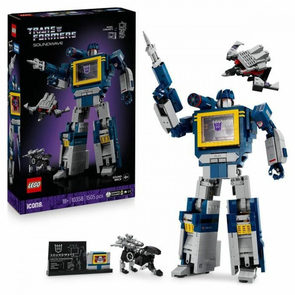 Παιχνίδι Kατασκευή με Τουβλάκια Lego Transformers 10358 1505 Τεμάχια 