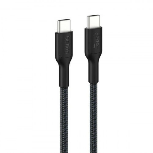 Belkin USB-C to Lightning Cable 240W Μαύρο 2m CAB025HQ2MBK