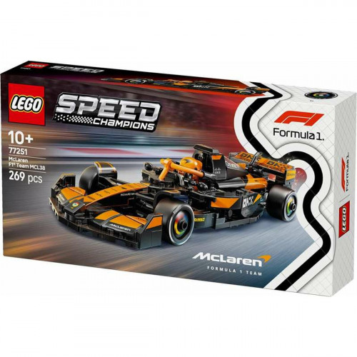 Lego Speed Champions Mclaren F1 Team MCL38 Race Car για 10+ Ετών 269τμχ 77251