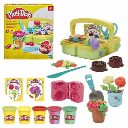 Παιχνίδι με Πλαστελίνη Hasbro BLOOMING FLOWERS 