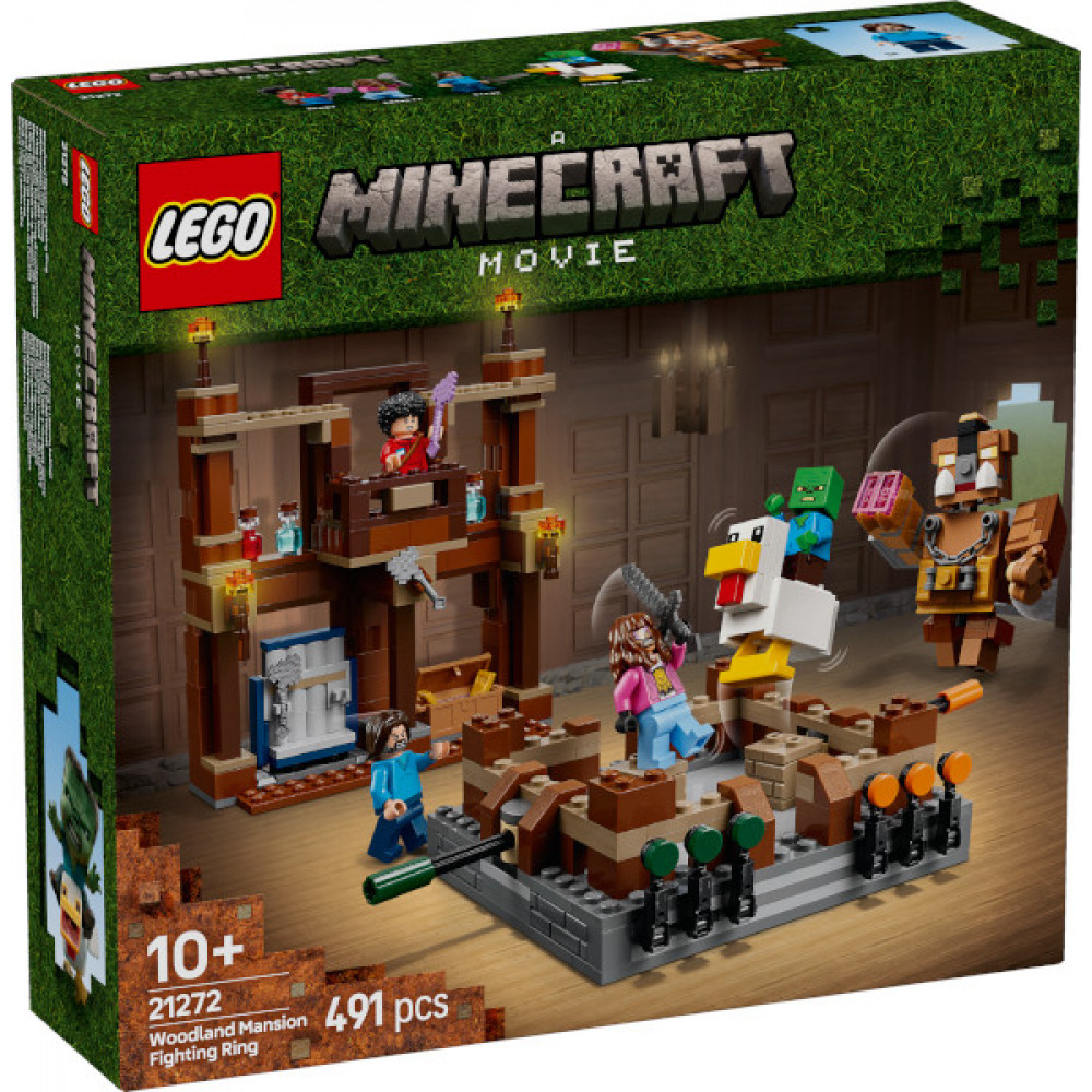 LEGO MINECRAFT 21272 Woodland Mansion Fighting Ring