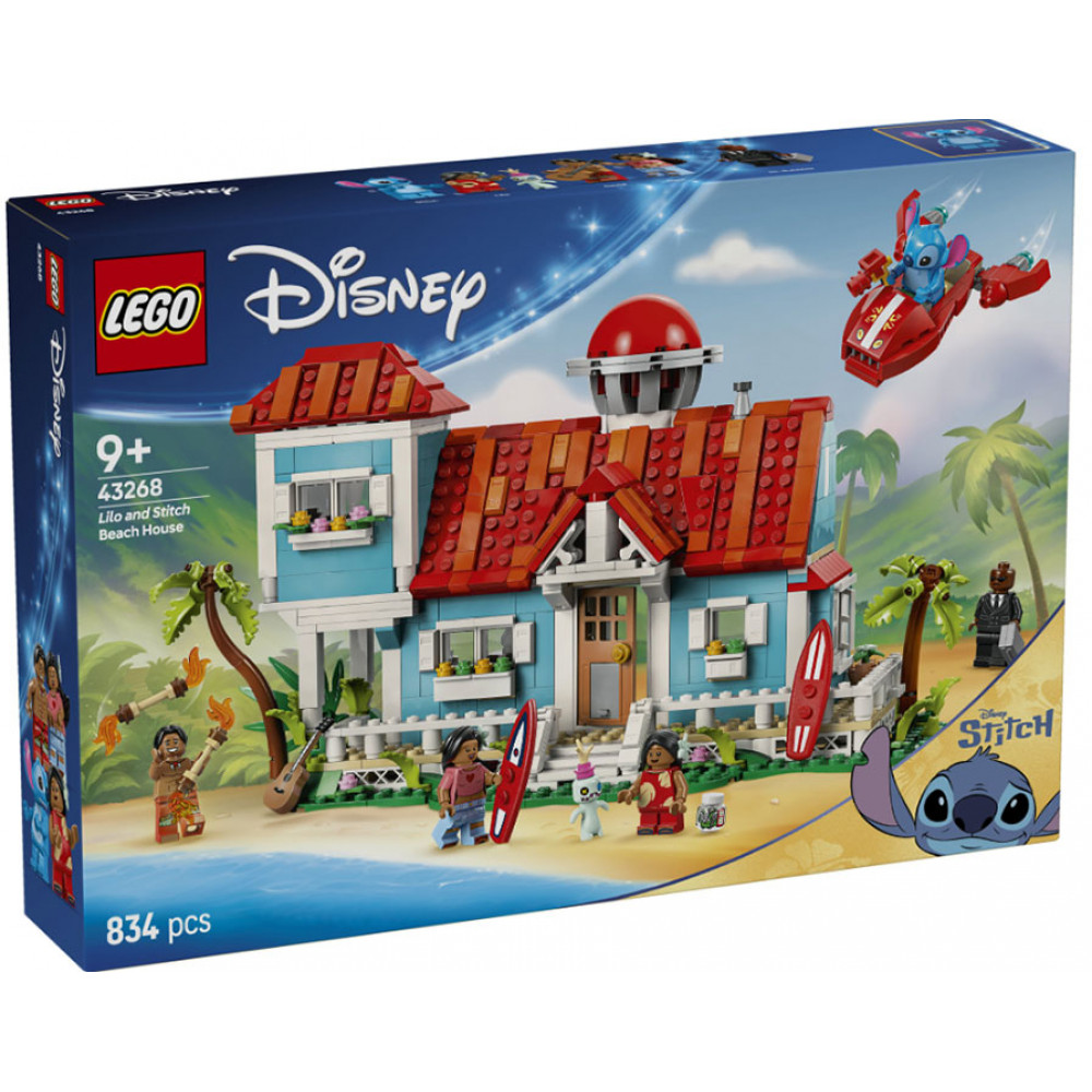 LEGO DISNEY 43268 Lilo and Stitch Beach House