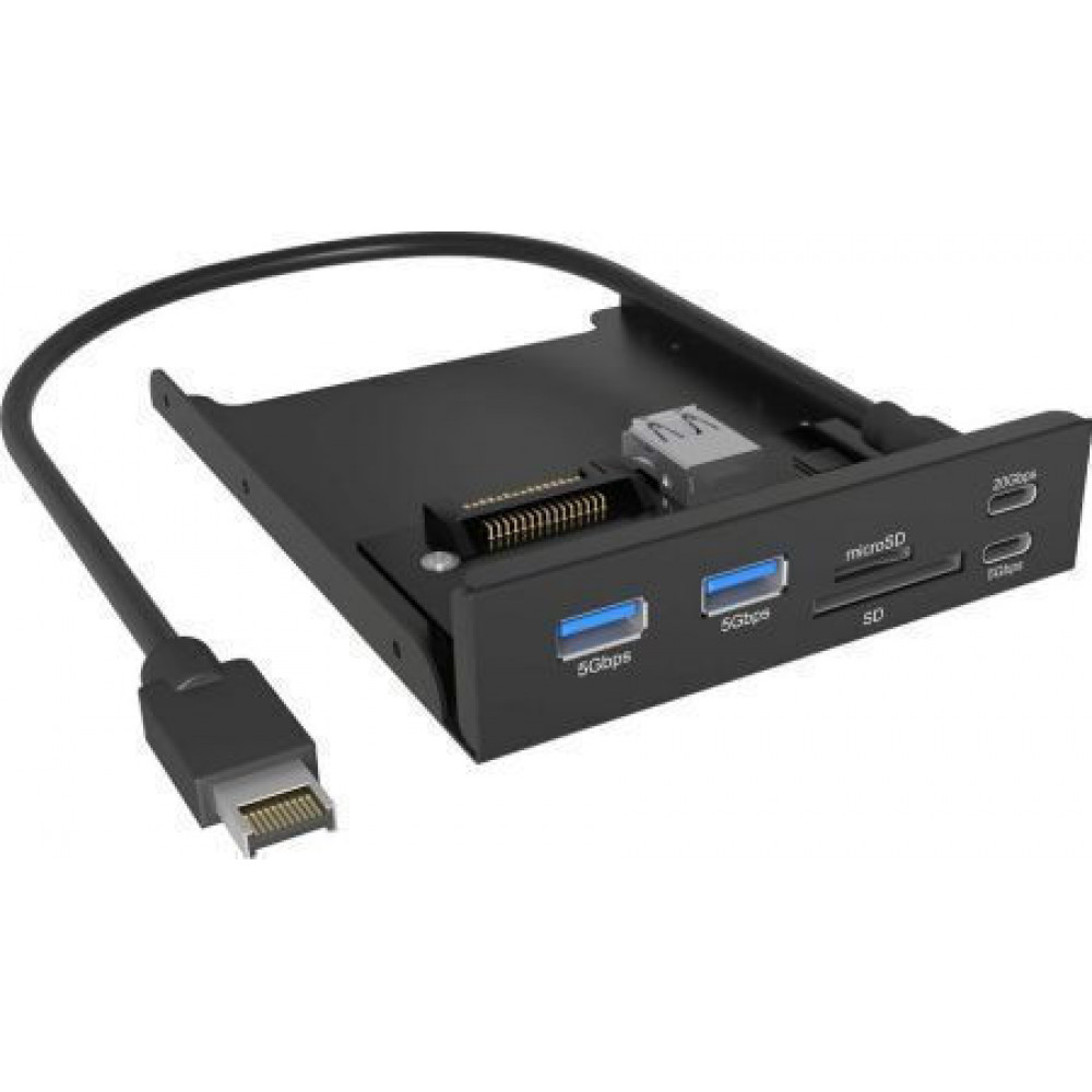 ICY BOX IB-HUB1419-i3 Front panel for 3.5 bay