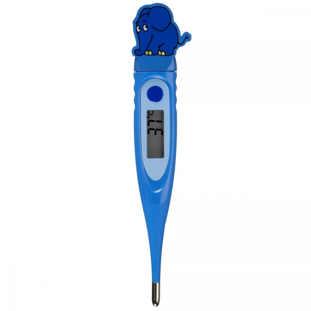 DieMaus Clinical Thermometer 2D-Elephant-Design