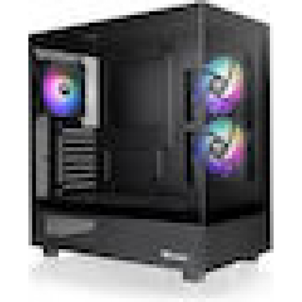 Thermaltake View 270 Plus TG ARGB Midi Tower Κουτί Υπολογιστή με Πλαϊνό Παράθυρο Black
