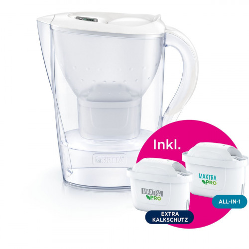 Brita Marella white incl. incl. 1x ALL-in-1, 1x extra lime