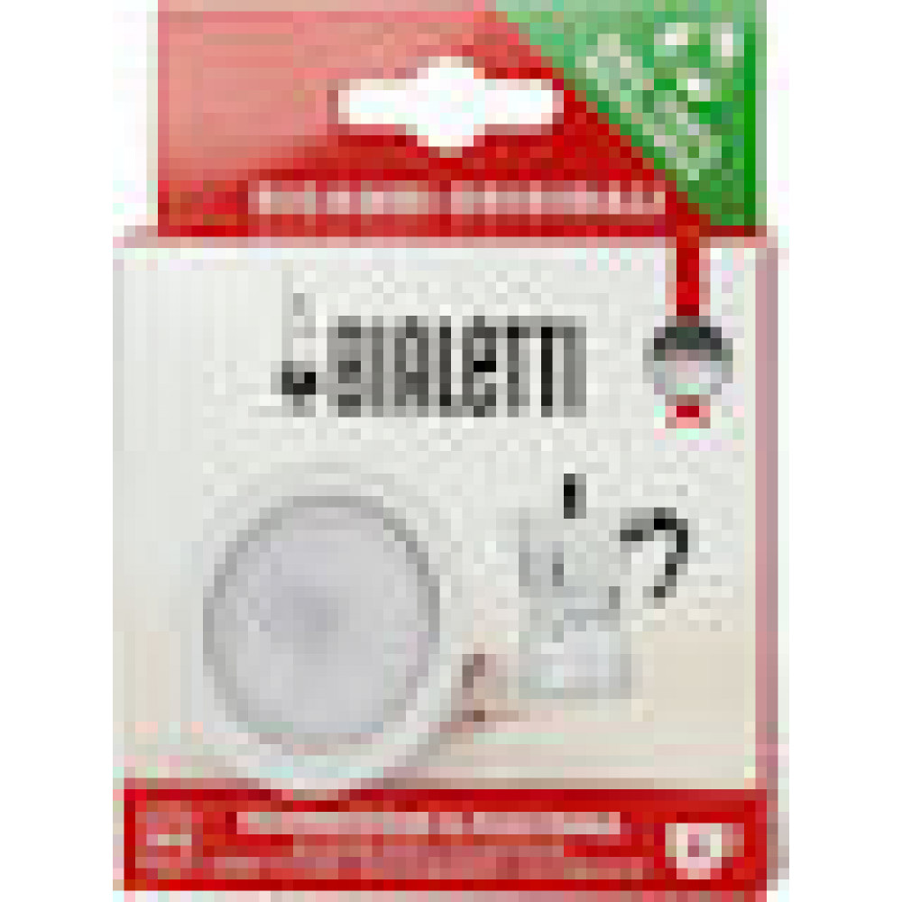 Bialetti Ricambi Induc. 1 Ersatz dichtung + 1 Filter 6 Tassen