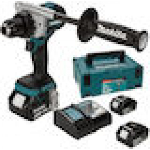 Makita Δραπανοκατσάβιδο Μπαταρίας 18V 3x6Ah