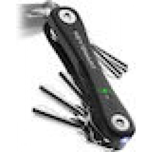 KeySmart iPro Works With Apple Find My Black