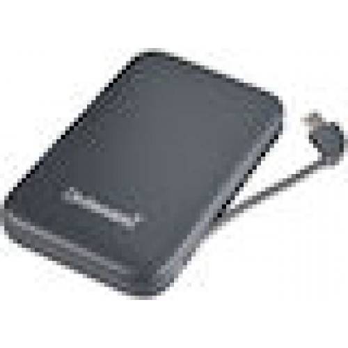 Intenso Powerbank S1000 10000mAh integr.USB-C Kabel, grey 7333034