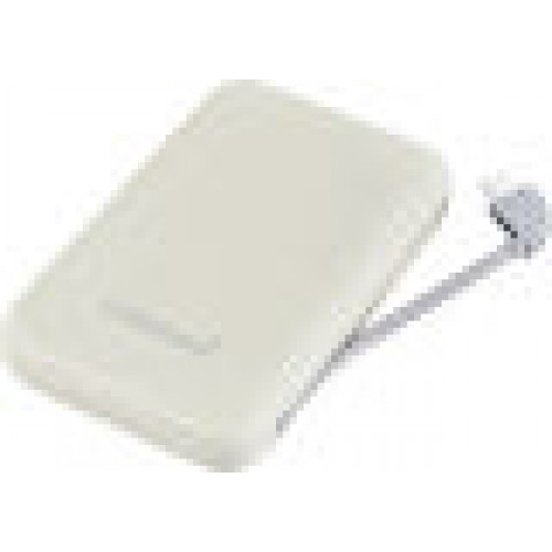 Intenso Powerbank S1000 10000mAh integr.USB-C Kabel,beige 7333031