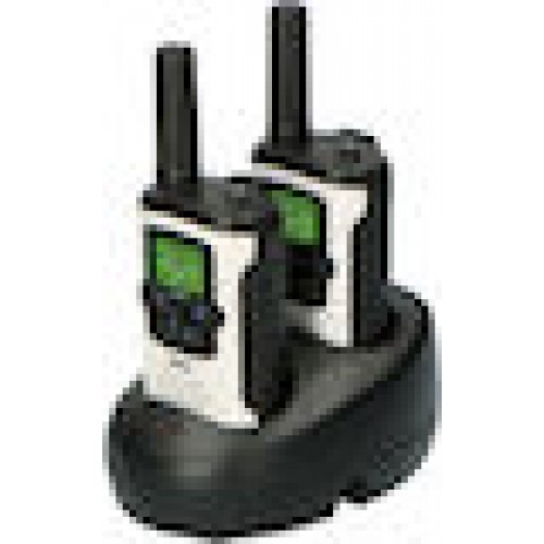 Alecto Walkie Talkie 2er Set 7 km Reichweite, Weiß/Schwarz