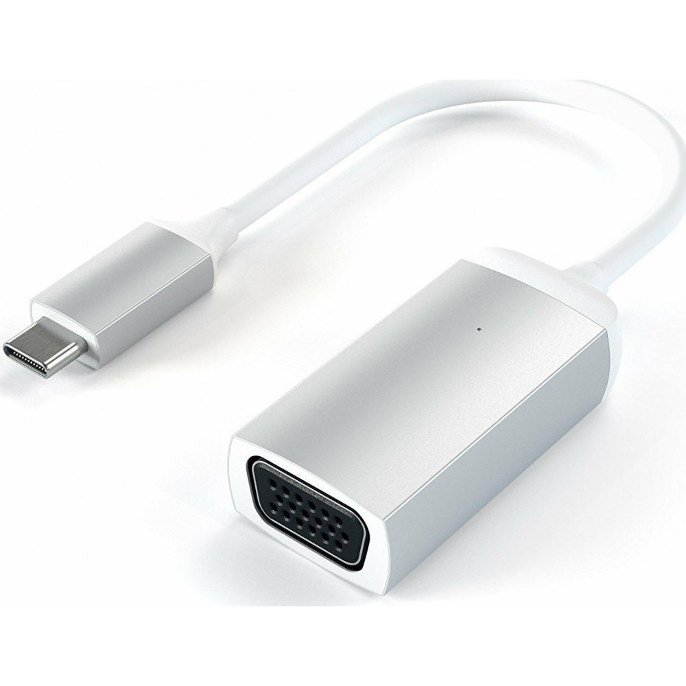Satechi Type-C to VGA Adapter silver