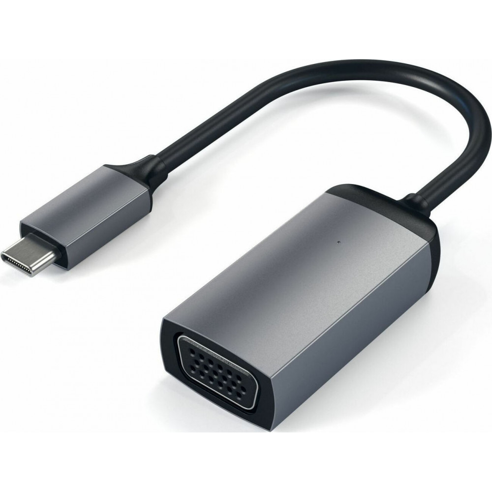 Satechi Type-C to VGA Adapter space gray