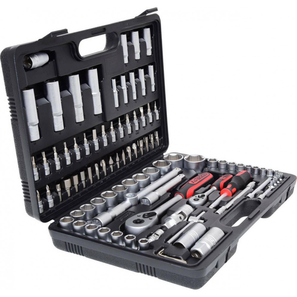 KS Tools 1/4 +1/2 Socket Wrench -Set 96-pieces 917.0796