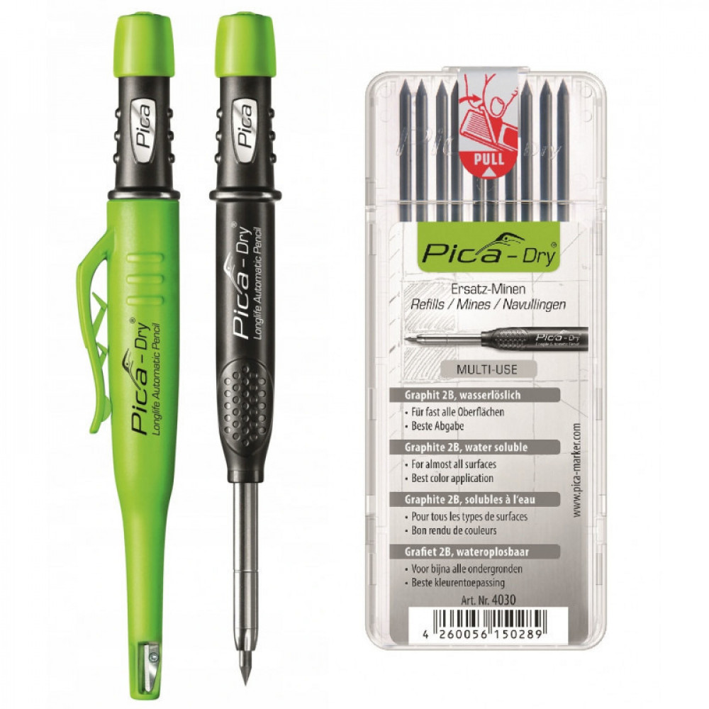 Pica DRY Bundle with 1x Marker + 1x Refills No. 4030