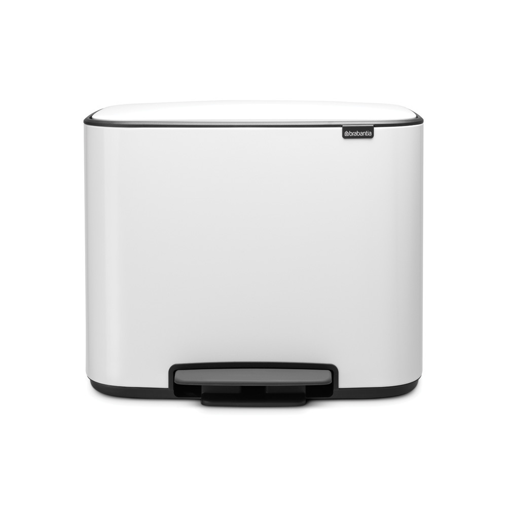 Brabantia Bo Pedal Bin 36 L white