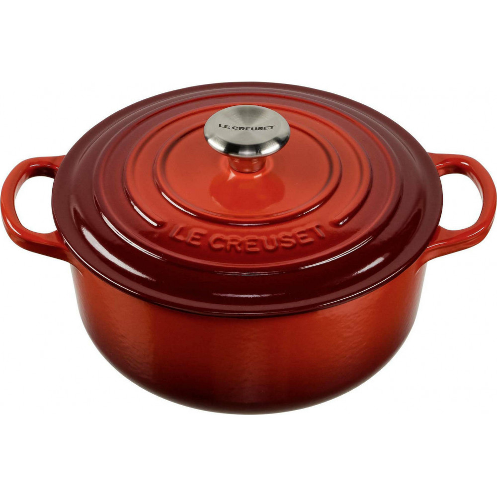 Le Creuset Signature Casserole round 26 cm Cerise