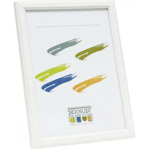 Deknudt S236K1  DIN A4 21x29,7 Wooden Frame in white
